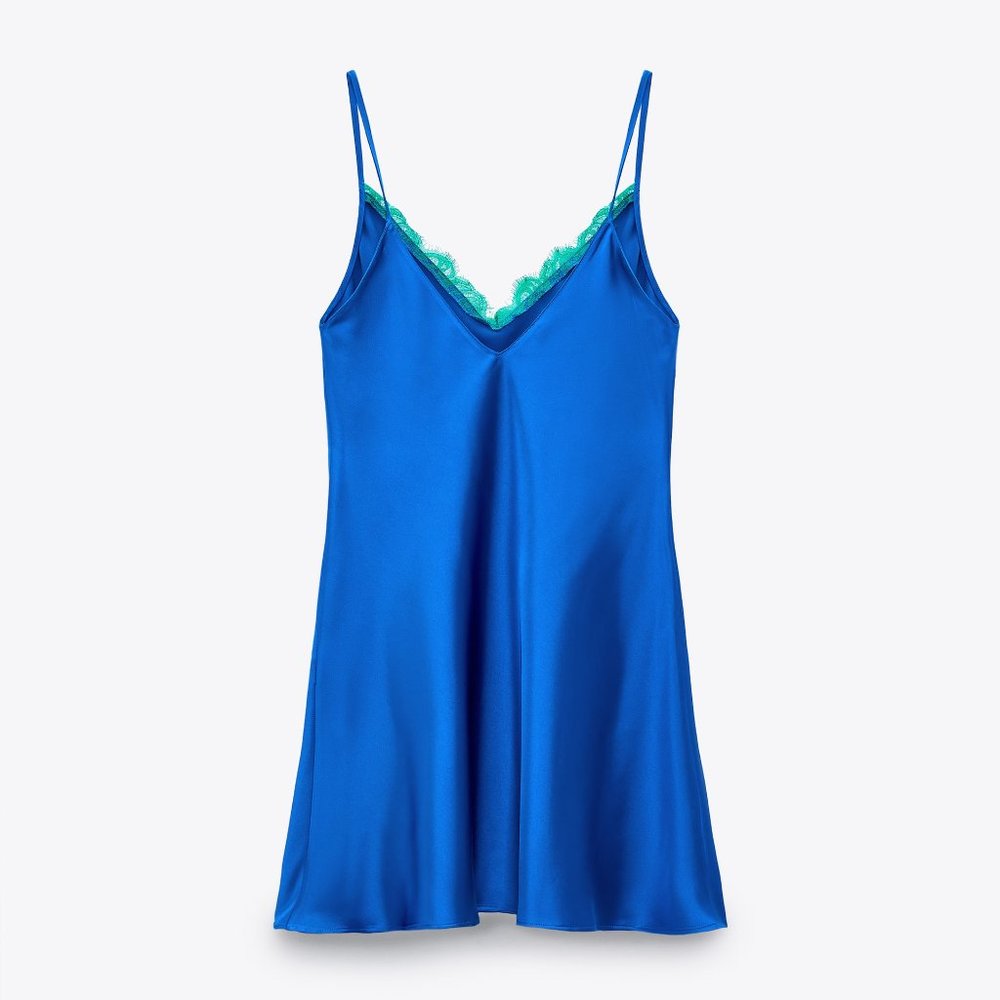 Zara Cobalt Shift Dress